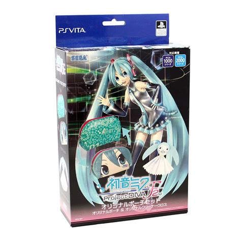 Hatsune Miku Project Diva F 2nd Pouch Set For Playstation Vita
