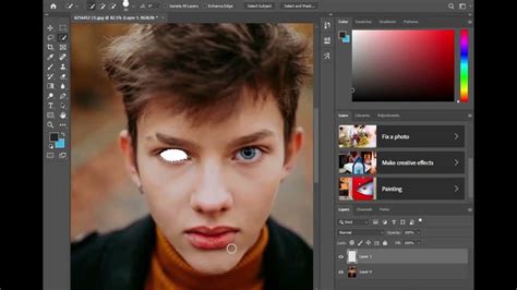 How To Create Glowing Eye Effect Photoshop Tutorial Glowing Effect