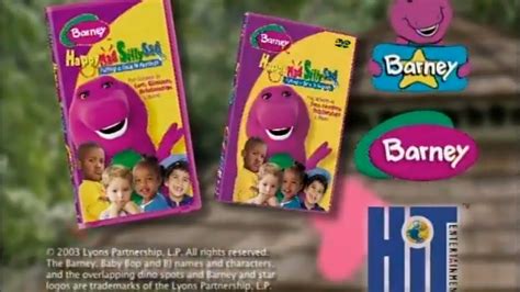 Barney Happy Mad Silly Sad Vhs And Dvd Trailer Youtube