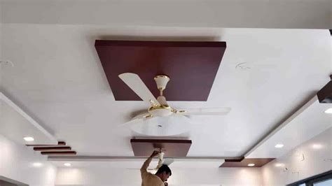 Pop Design In Hall 2 Fan Home Architec Ideas Bedroom Fall Ceiling