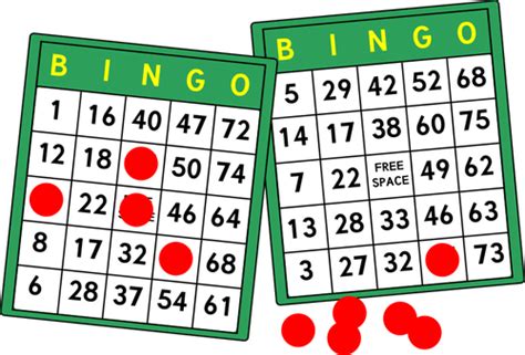 Bingo Cartas Vector De La Imagen Vectores De Dominio Público