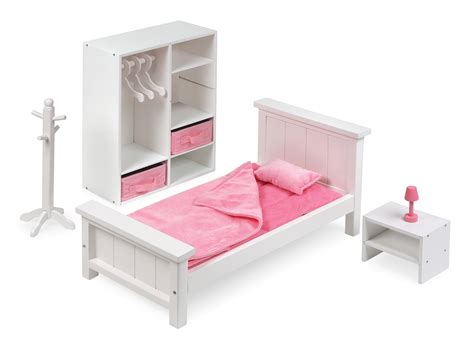 For more tips on making over any room in your home, visit walmart's home style and decor center. Badger Basket Bedroom Furniture Set for 18 inch Dolls ...