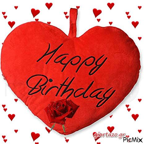 Floating Heart Happy Birthday Gif Pictures Photos And Images For My