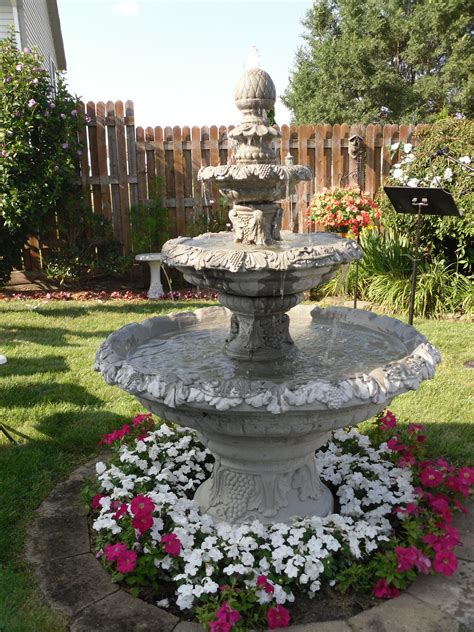 Fountain In My Yard Water Fountain Design Garden Water Fountains