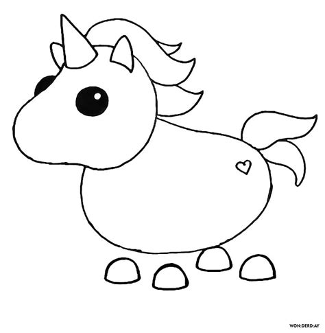Unicornio De Adopt Me Dibujo Gran Venta Off 51
