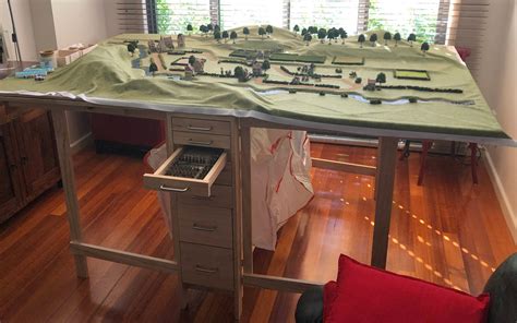Folding Wargame Table With Storage