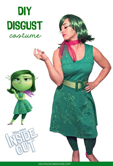 Diy Disgust Costume Inside Out The Ugly Duckling House Bloglovin
