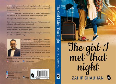 The Girl I Met That Night By Zahir Chauhan Goodreads