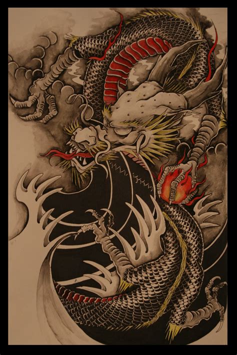 🔥 Download Japanese Dragon Tattoo Wallpaper Top By Natashab Tattoos