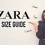 Zara Size Chart Women's Jeans