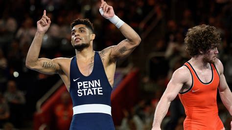 PSU has 5 individual champs, wins 9th national wrestling title in 11 years