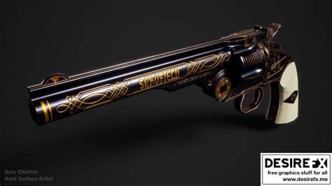 Desire Fx 3d Models Smith And Wesson Model No3 Schofield Patent Revolver