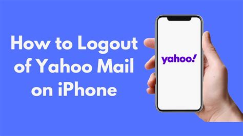 How To Logout Of Yahoo Mail On Iphone 2021 Youtube