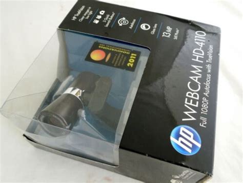 New Hp Webcam Hd 4110 Full 1080p Autofocus With Truevision Ebay