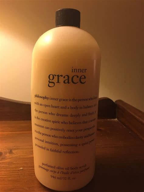 Philosophy Inner Grace 32 Oz Perfumed Olive Oil Body Scrub Body Oil