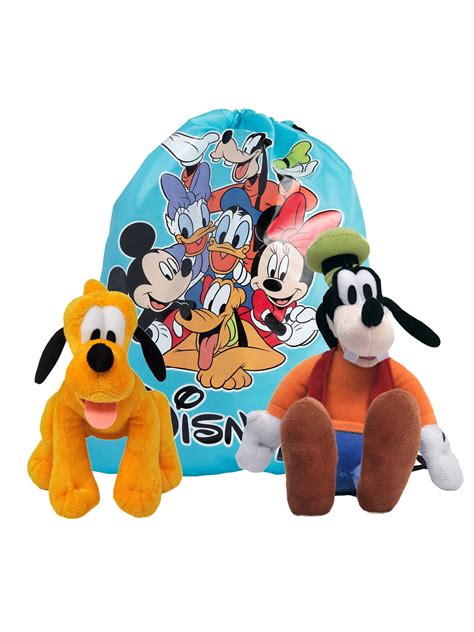 Disney Disney Mickey And Friends 15 Sling Bag W 11 Goofy And 9 Pluto