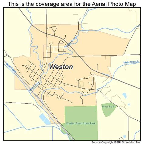 Aerial Photography Map Of Weston Mo Missouri