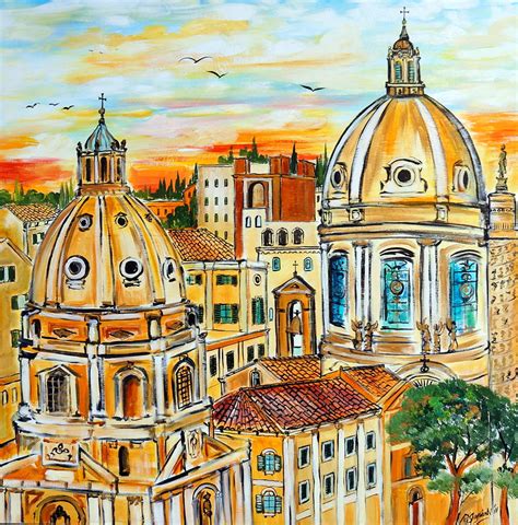 The Travel Art Of Rome Artistic Representations Of Italys Capital