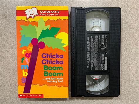 Vhs Scholastic Chicka Chicka Boom Boom And Lots More Learning Fun Vhs Hot Sex Picture
