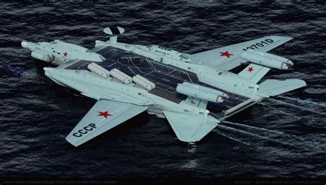 Seen This The Soviet Ekranoplan The Vintage News Aircraft Carrier