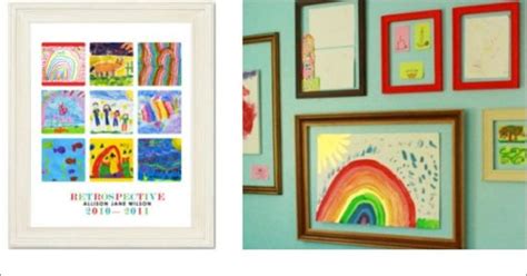 21 Ways To Display Kids Artwork Honor Your Childrens Creativity And