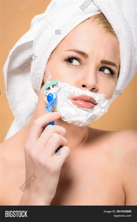 Nude In Shaving Cream Telegraph