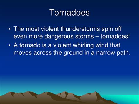 Thunderstorms Tornadoes Hurricanes Ppt Download