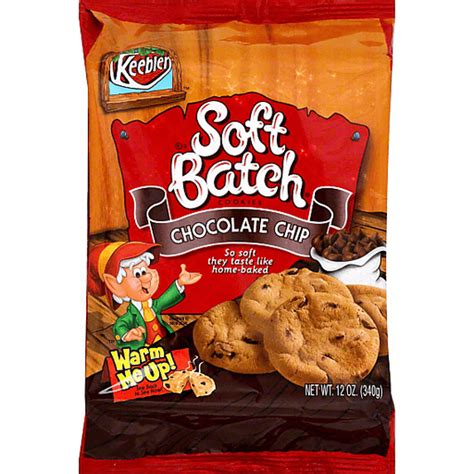 Keebler Soft Batch Chocolate Chip Cookies 12 Oz Pack Pantry