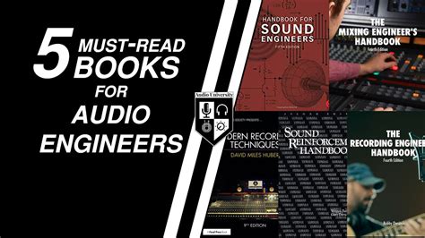 Top 5 Best Books For Audio Engineering Youtube