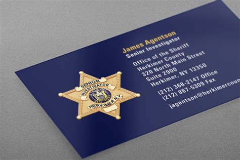 When you are making a business card you want to add everything that will rightly attract the attention of. State & Municipal Police Business Cards | Kraken Design