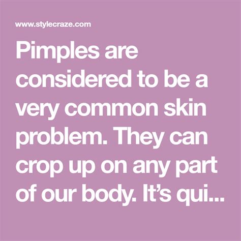 Home Remedies To Treat Pimple On The Eyelid Pimples Skin Problems