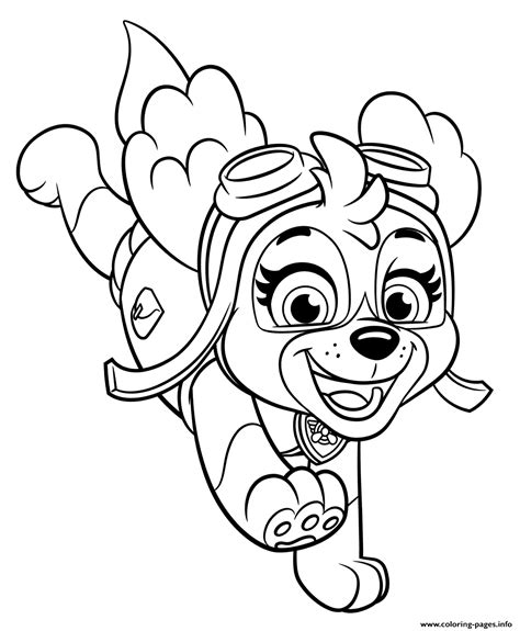 Skye Paw Patrol Printable