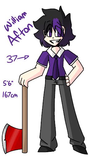 He designed the animatronics for circus baby's pizza world. William Afton (Updated reference sheet) by ...