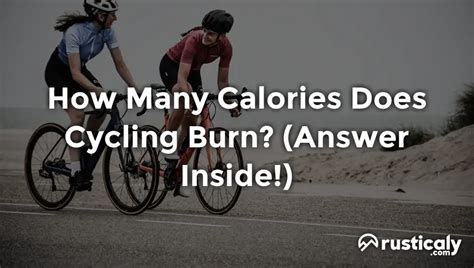 How Many Calories Does Cycling Burn Important Facts