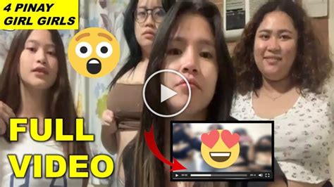 Watch Full 4 Pinay Girl Viral Video Video Freakyza