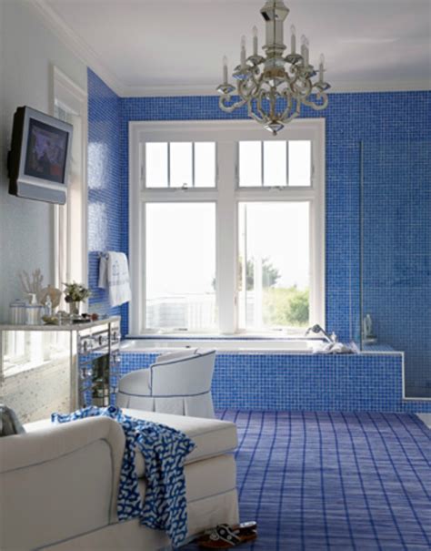 An oversized map pops against the emerald wall, while new tiles and fixtures pull the look together. Spotted from the Crow's Nest/ Beach House Tour: Southampton