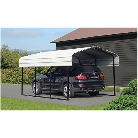 See below for double carport kit pricing! Arrow 10x15x7 Steel Carport Kit (CPH101507)