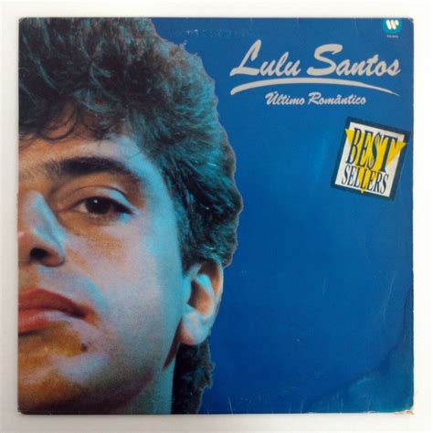 Lp Lulu Santos O Último Romântico Disco Vinil 1987 Encarte Hipmusic
