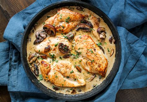 Lay the peppers cut side up in a 9 x 13 inch pan with 1/4 cup water in the bottom. Cream Of Mushroom Baked Chicken - All Mushroom Info
