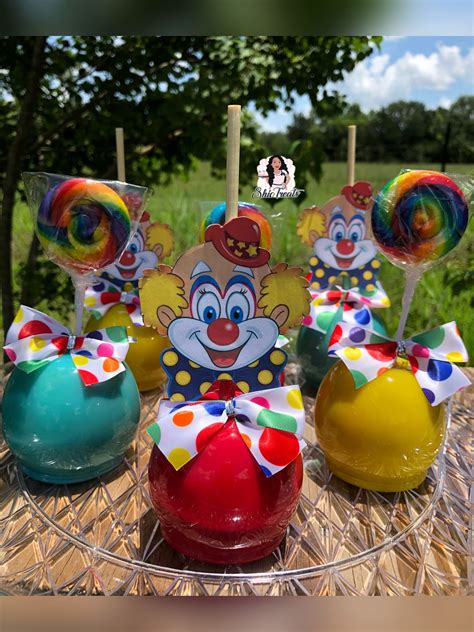 Circus Candy Apples Circus Birthday Party Theme Farm Themed Party