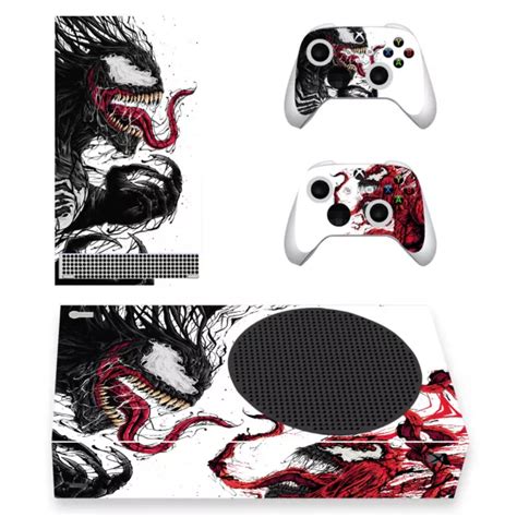 Xbox Series S X Slim Console Controller Stickers Decal Marvel Venom