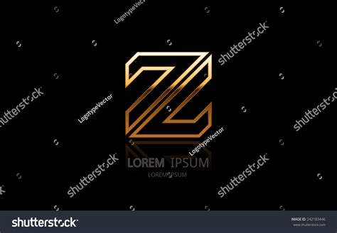 Letter Z Logo Alphabet Logotype Vector Design