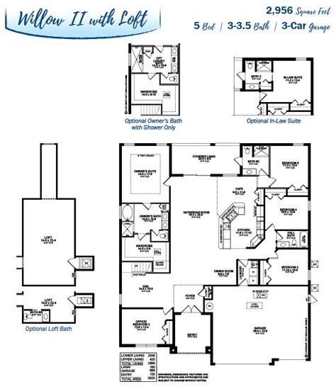 Https://flazhnews.com/home Design/floor Plan Willow With Loft Hoighland Homes