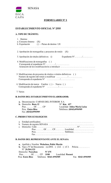 Formulario Para Aprobación De Caja Master Dic Cap Formulario Nº