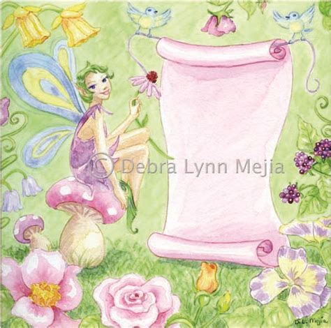 Debra Lynn Mejia Fairy Princess Childrens Illustration