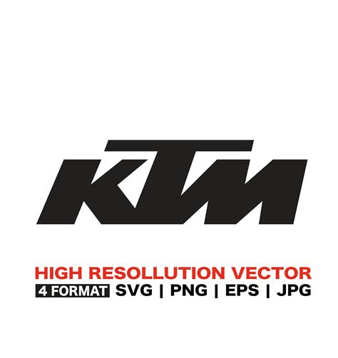 Ktm Logo Svg Eps Png  Instant Download Etsy