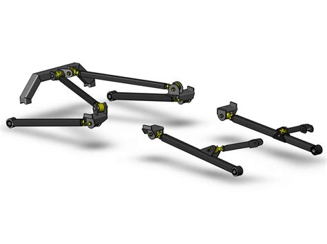 Jeep Wrangler Long Arm Upgrade Kit 1997-2006, TJ | Clayton ...