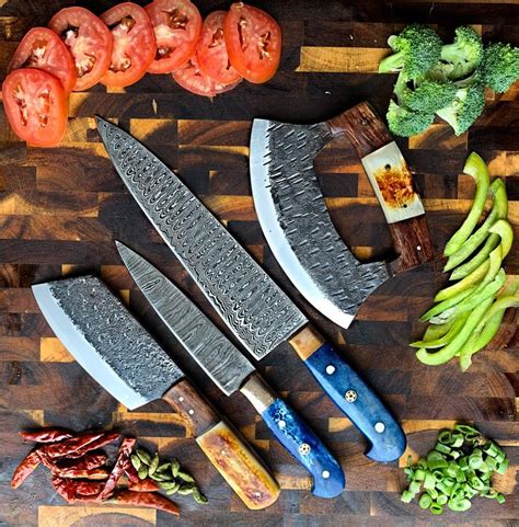 Check spelling or type a new query. Damascus Kitchen Knife Set Cheff Knife Pairing Knife ...