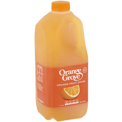 Orange Grove Orange Drink 2l Woolworths