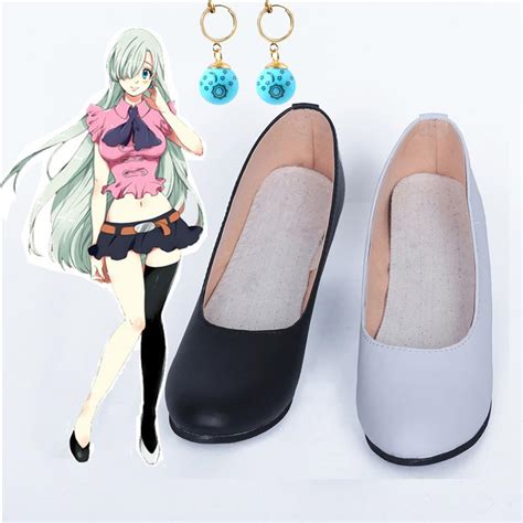 Custom Made The Seven Deadly Sins Elizabeth Liones Cosplay Shoes Boots